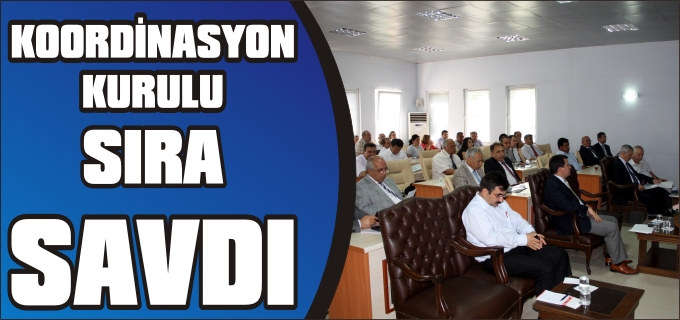 İL KOORDİNASYON KURULU TOPLANTISI YAPILDI