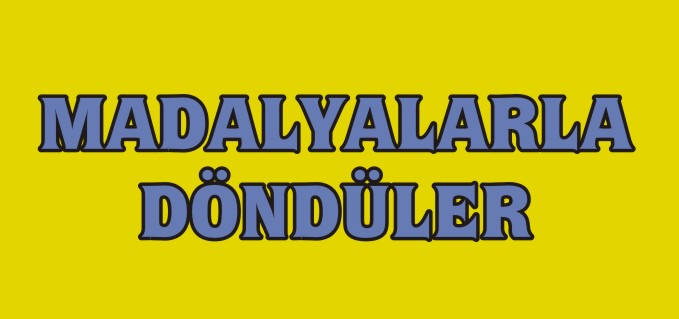 SEVGİ ÇİÇEĞİ İÖO MADALYALARLA DÖNDÜ