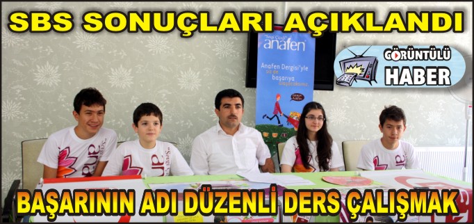 SBS SONUÇLARI AÇIKLANDI