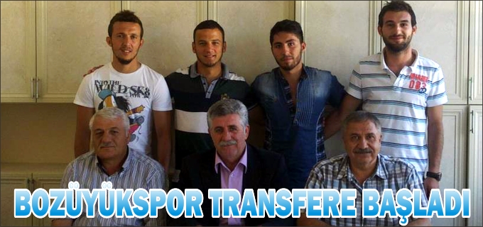 BOZÜYÜKSPOR’DA TRANSFER ÇALIŞMALARI