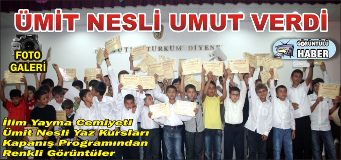 ÜMİT NESLİ UMUT VERDİ