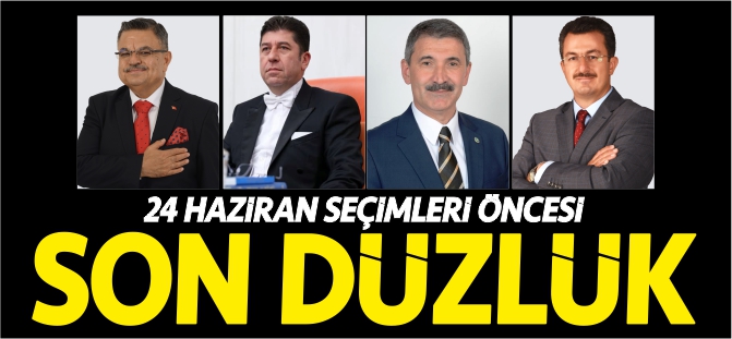 SON DÜZLÜĞE GİRİLDİ