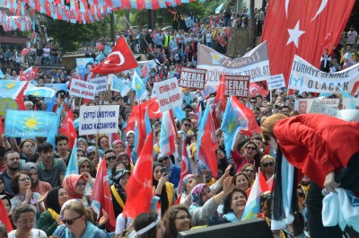 AKŞENER BİLECİK'TE MİTİNG YAPTI