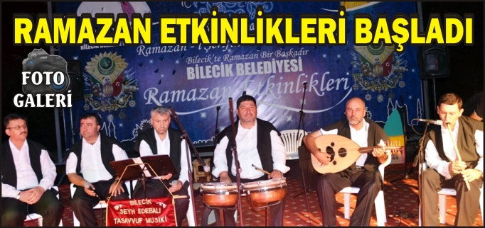 RAMAZAN ETKİNLİKLERİ BAŞLADI