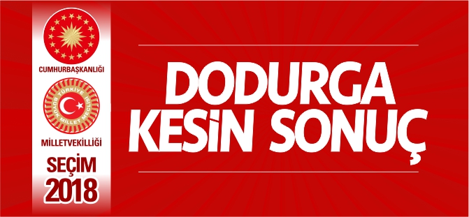 DODURGA KESİN SONUÇ