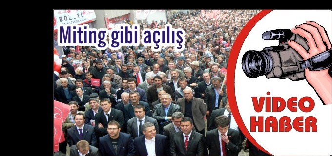 BOZÜYÜK BÖYLE AÇILIŞ GÖRMEDİ