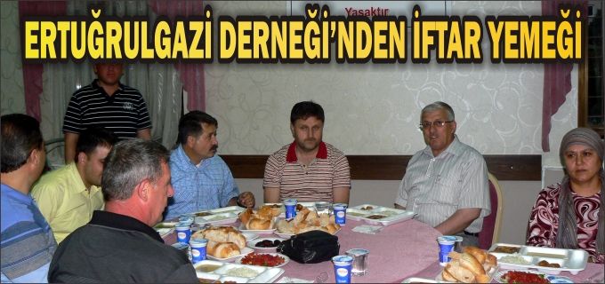 BOZÜYÜK ERTUĞRULGAZİ DERNEĞİ İFTAR YEMEĞİ
