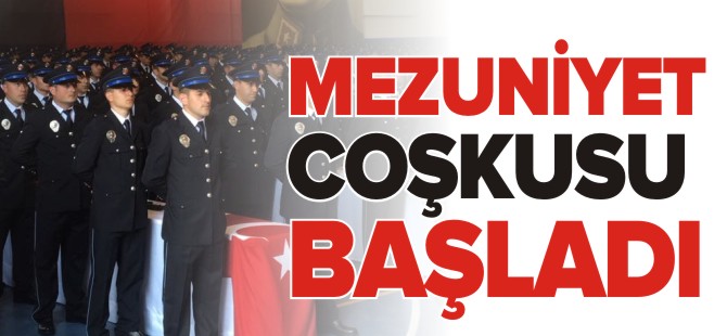 MEZUNİYET COŞKUSU BAŞLADI