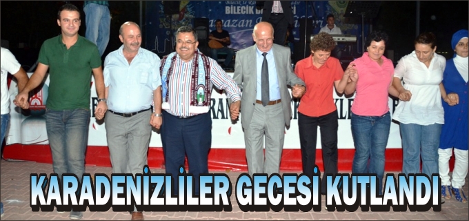 KARADENİZLİLER GECESİ KUTLANDI