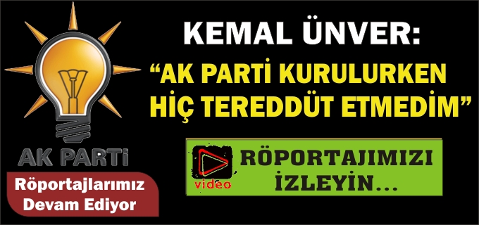 "HİÇ TEREDDÜT ETMEDİM"