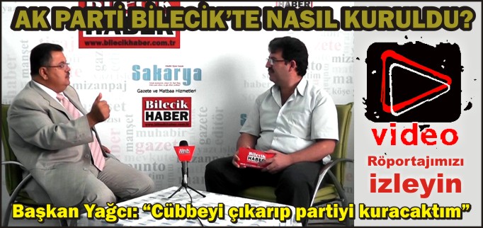 "CÜBBEYİ ÇIKARIP PARTİYİ KURACAKTIM"