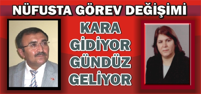 NÜFUSTA GÖREV DEĞİŞİMİ