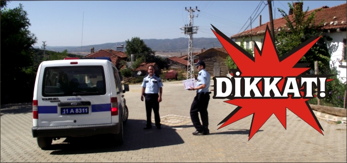 PAZARYERİ’NDE VATANDAŞLAR DOLANDIRICILARA KARŞI UYARILDI