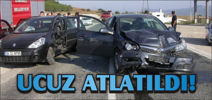 OSMANELİ’DE TRAFİK KAZASI