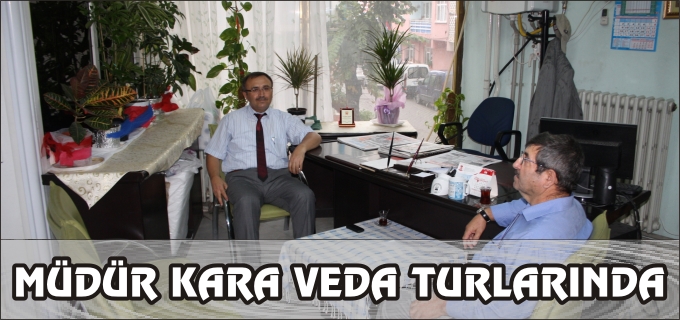 SÜLEYMAN KARA’DAN GAZETEMİZE ZİYARET