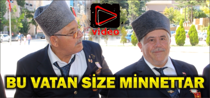 VATAN SİZE MİNNETTAR