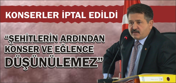 BOZÜYÜK’ÜN KURTULUŞ YIL DÖNÜMÜNDEKİ KONSER İPTAL EDİLDİ