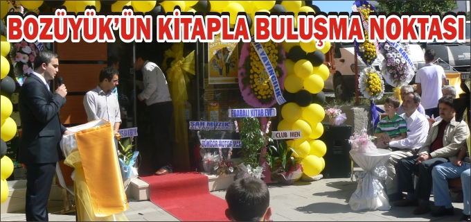 BOZÜYÜK’ÜN KİTAPLA BULUŞMA NOKTASI AÇILDI
