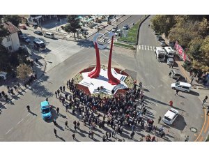 'YÜKSELEN TÜRKİYE' ANITI AÇILDI