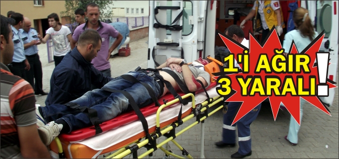 PAZARYERİ’NDE 2 MOTOSİKLET ÇARPIŞTI: 3 YARALI