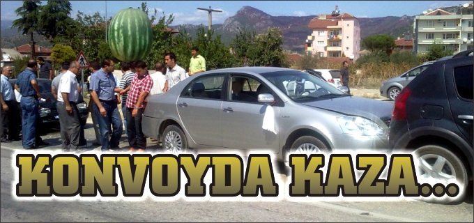 DÜĞÜN KONVOYUNDA KAZA