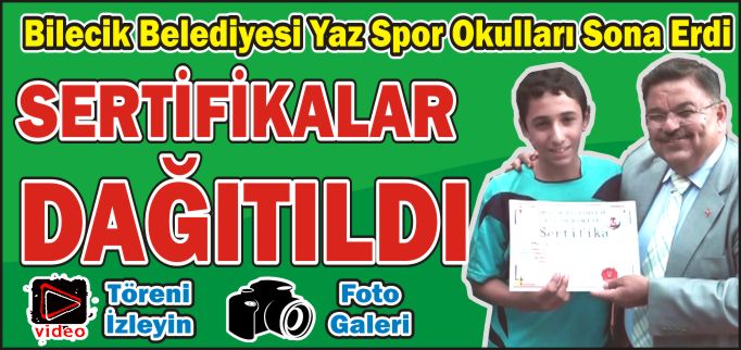 YAZ SPOR OKULLARI SONA ERDİ