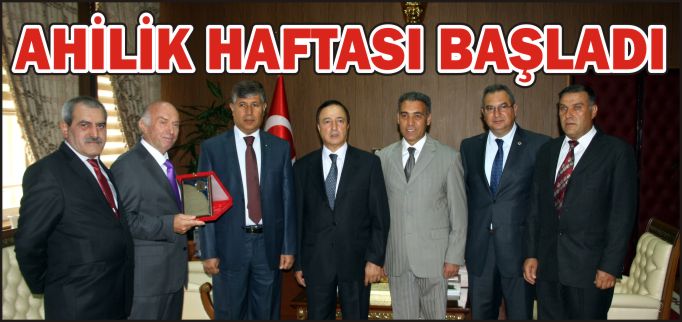 AHİLİK HAFTASI BAŞLADI