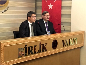 REKTÖR TAŞ, ANKARA'DA BİLECİKLİLERLE BULUŞTU