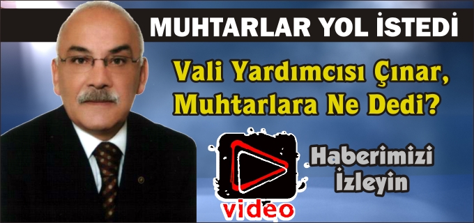 KÖYLERİN ORTAK SORUNU "YOL"