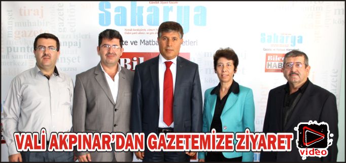 AKPINAR’DAN GAZETEMİZE ZİYARET
