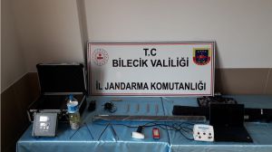 DEFİNECİLER SUÇÜSTÜ YAKALANDI