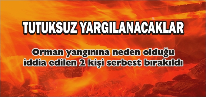 TUTUKSUZ YARGILANACAKLAR