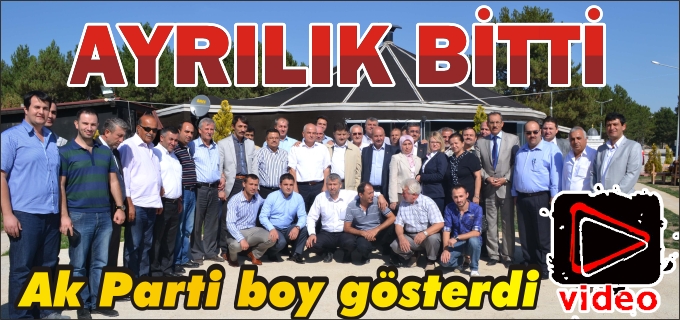AYRILIK BİTTİ