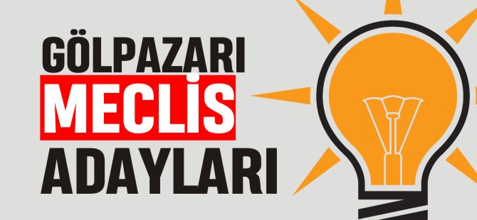 GÖLPAZARI MECLİS ADAYLARI