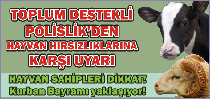 TPD’DEN HAYVAN HIRSIZLIKLARINA KARŞI UYARI