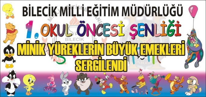 MİNİK YÜREKLERİN BÜYÜK EMEKLERİ SERGİLENDİ