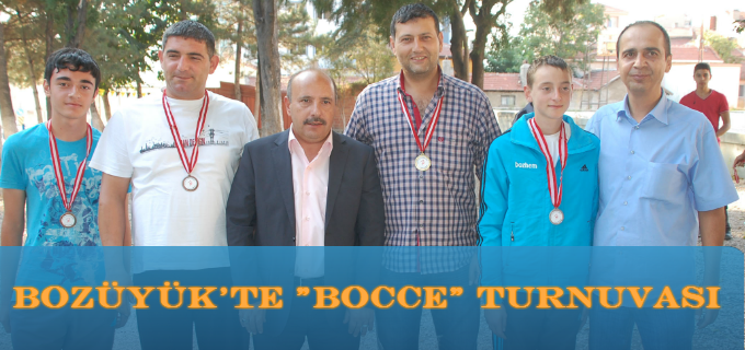 BOZÜYÜK’TE "BOCCE" TURNUVASI