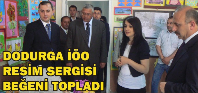 DODRUGA İÖO RESİM SERGİSİ BEĞENİ TOPLADI