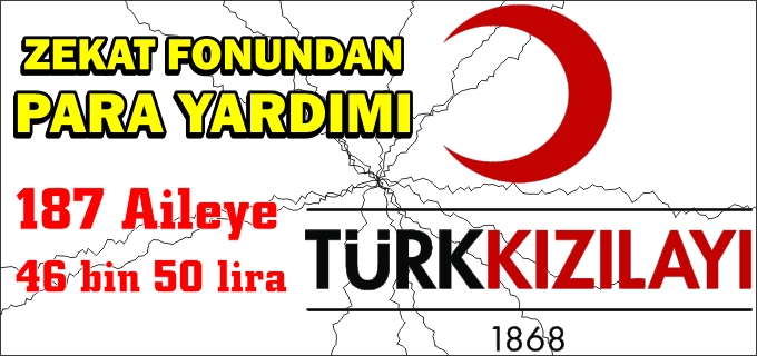 TÜRK KIZILAYIı BOZÜYÜK ŞUBE BAŞKANI YAVAŞ -’’ZEKAT FONUNDAN BOZÜYÜKLÜ 187 AİLEYE, 46 BİN 50 LİRA PARA YARDIMI YAPILDI’’