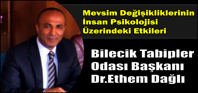 BİLECİKK TABİPLER ODASI BAŞKANI ETHEM DAĞLI AÇIKLAMA YAPTI