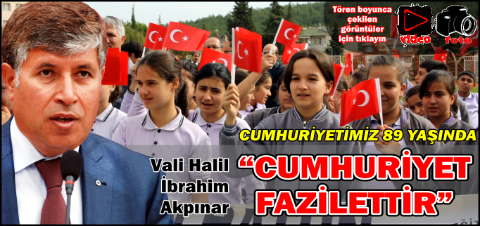 "CUMHURİYET FAZİLETTİR"