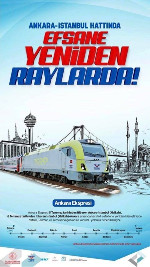 EFSANE YENİDEN RAYLARDA