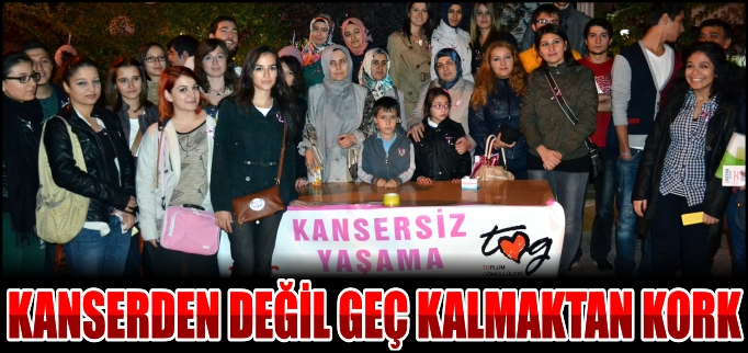 MEME KANSERİNE KARŞI BİLGİLENDİRME STANDI KURULDU