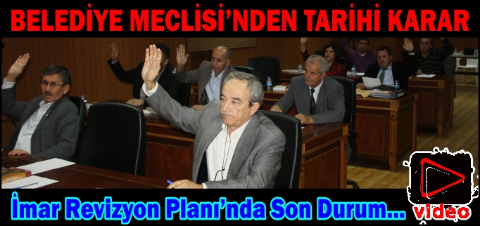 İMAR REVİZYON PLANI’NDA SON DURUM