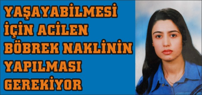 GENÇ KADIN YARDIMLARINIZI BEKLİYOR