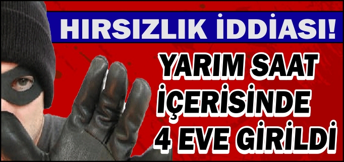 BOZÜYÜK’TE HIRSIZLIK İDDİASI