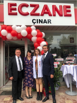 ÇINAR ECZANESİ AÇILDI