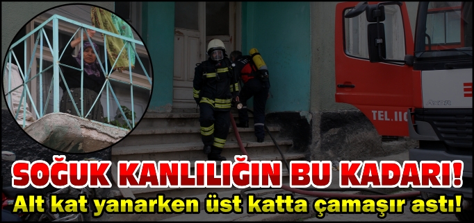 BOZÜYÜK’TE EV YANGINI