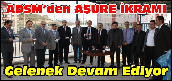 ADSM’DEN AŞURE İKRAMI