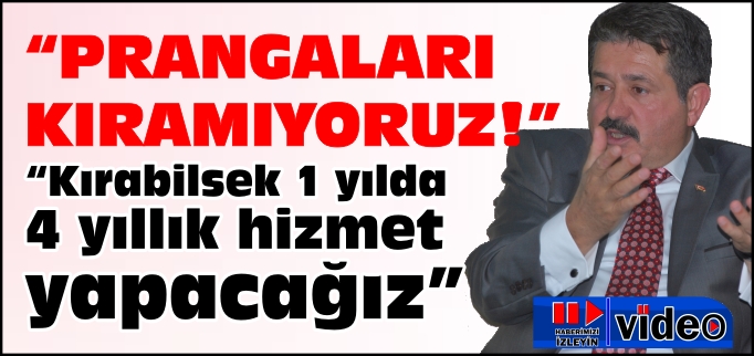 "PRANGALARI KIRAMIYORUZ!"